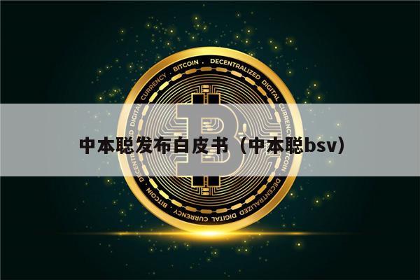 中本聪发布白皮书（中本聪bsv）