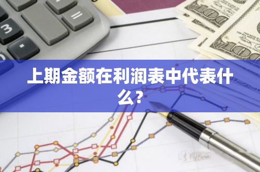 上期金额在利润表中代表什么？