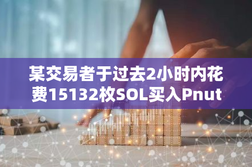 某交易者于过去2小时内花费15132枚SOL买入Pnut和FRED