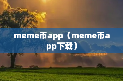 meme币app（meme币app下载）