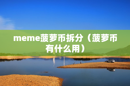 meme菠萝币拆分（菠萝币有什么用）