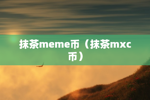 抹茶meme币（抹茶mxc币）