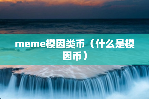 meme模因类币（什么是模因币）