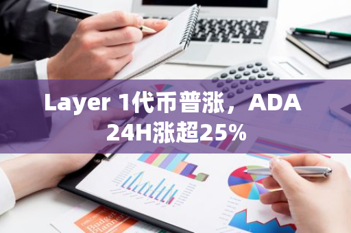 Layer 1代币普涨，ADA 24H涨超25%