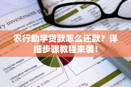 农行助学贷款怎么还款？详细步骤教程来袭！