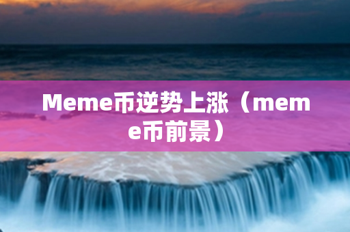 Meme币逆势上涨（meme币前景）