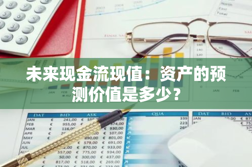 未来现金流现值：资产的预测价值是多少？