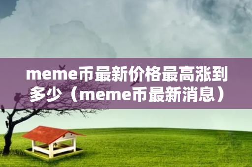 meme币最新价格最高涨到多少（meme币最新消息）