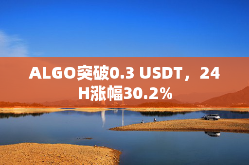 ALGO突破0.3 USDT，24H涨幅30.2%