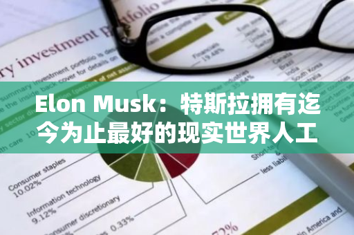 Elon Musk：特斯拉拥有迄今为止最好的现实世界人工智能