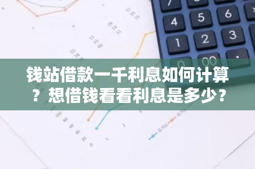 钱站借款一千利息如何计算？想借钱看看利息是多少？