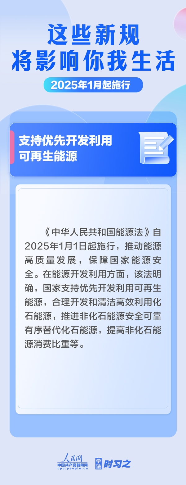 2025年1月起，这些新规将影响你我生活