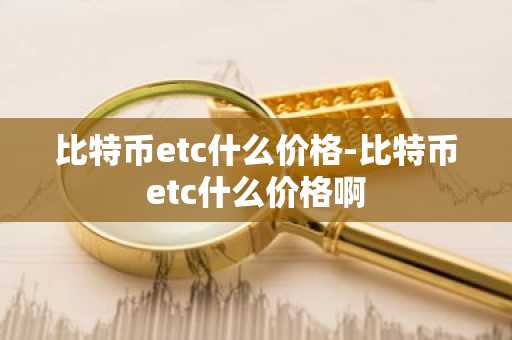 比特币etc什么价格-比特币etc什么价格啊