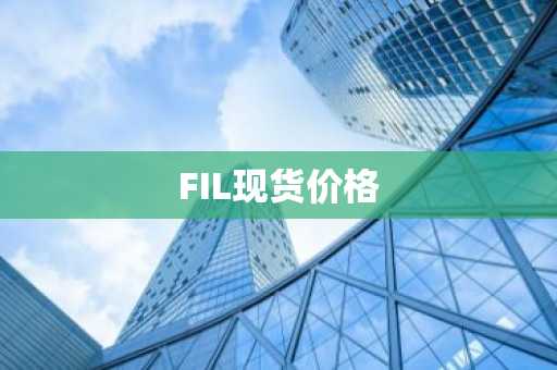 FIL现货价格