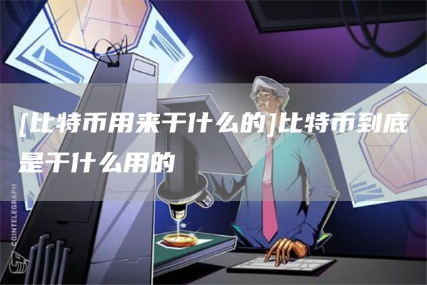 [比特币用来干什么的]比特币到底是干什么用的