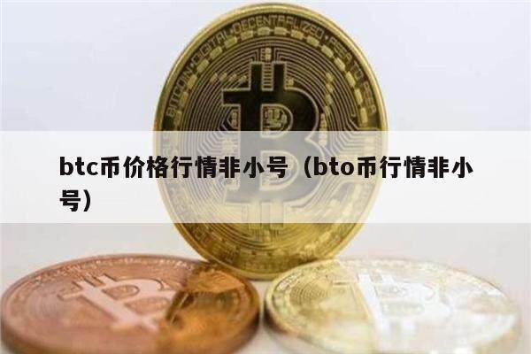 btc币价格行情非小号（bto币行情非小号）