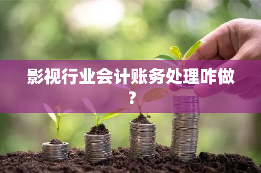 影视行业会计账务处理咋做？