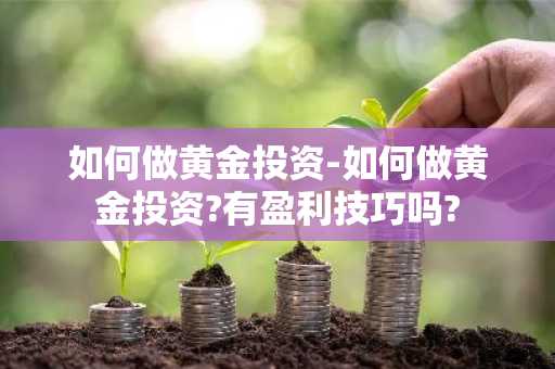 如何做黄金投资-如何做黄金投资?有盈利技巧吗?