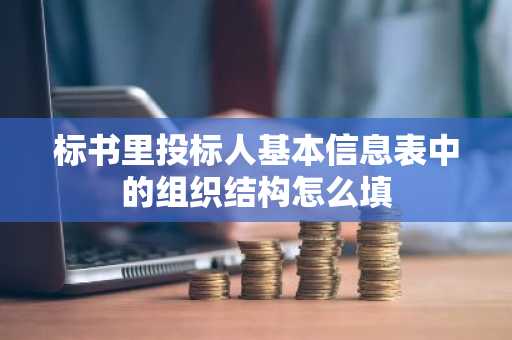 标书里投标人基本信息表中的组织结构怎么填