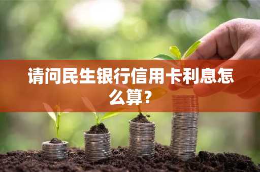 请问民生银行信用卡利息怎么算？