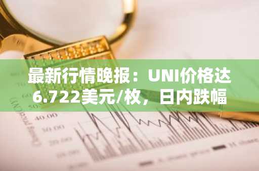 最新行情晚报：UNI价格达6.722美元/枚，日内跌幅-3.04%