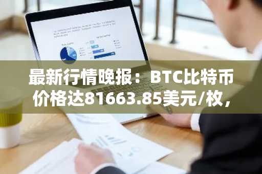 最新行情晚报：BTC比特币价格达81663.85美元/枚，日内涨幅1.02%