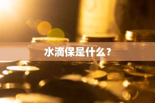 水滴保是什么？