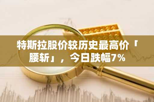 特斯拉股价较历史最高价「腰斩」，今日跌幅7%