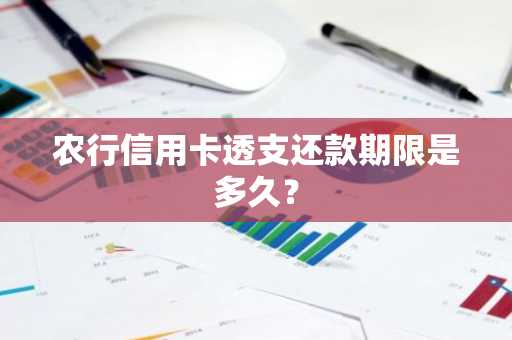 农行信用卡透支还款期限是多久？