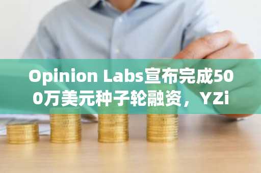 Opinion Labs宣布完成500万美元种子轮融资，YZi Labs领投