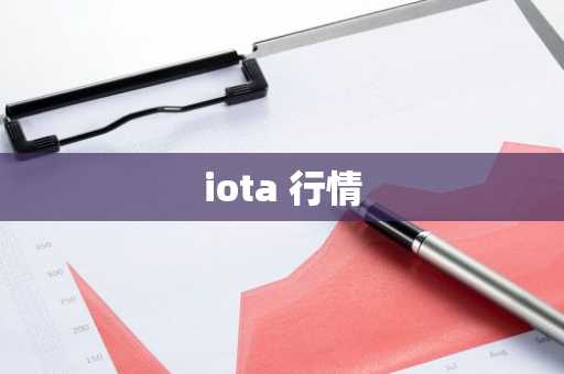 iota 行情