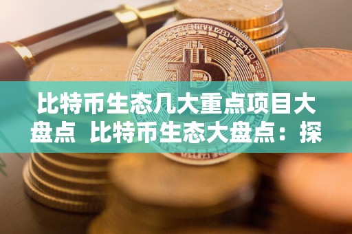 比特币生态几大重点项目大盘点 比特币生态大盘点:探索比特币产业生态的重点项目和发展方向 比特币生态几大重点项目大盘点 比特币生态大盘点:探索比特币产业生态的重点项目和发展方向