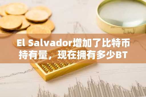 El Salvador增加了比特币持有量，现在拥有多少BTC？