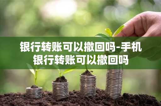 银行转账可以撤回吗-手机银行转账可以撤回吗