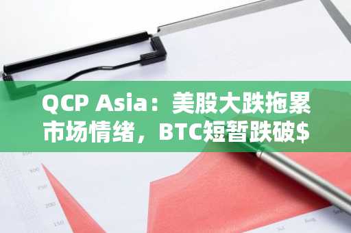 QCP Asia：美股大跌拖累市场情绪，BTC短暂跌破$80K但或迎反弹信号