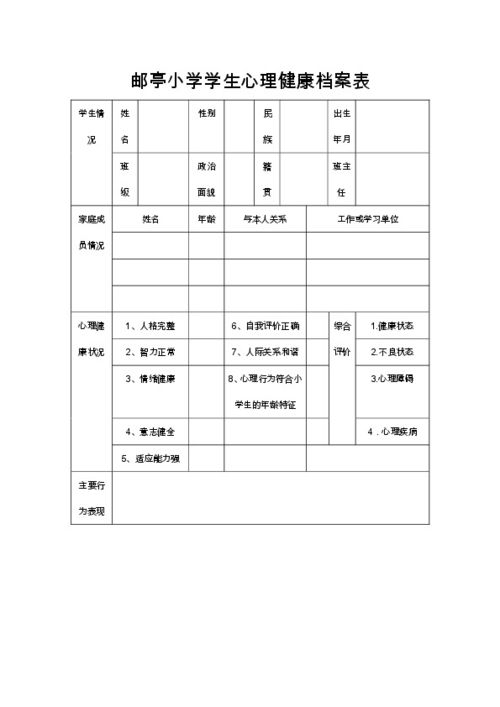 建议为学生建立心理健康档案_海南493所学校开展心理健康测评 建立学生心理健康档案242136人