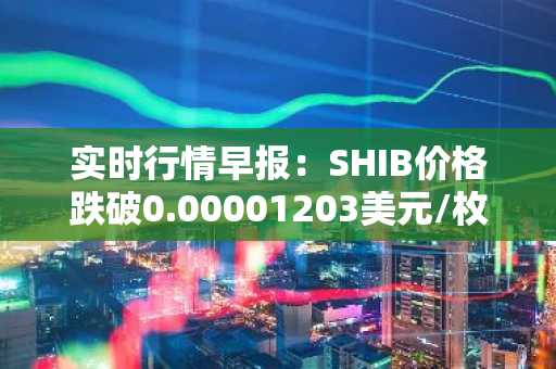 实时行情早报：SHIB价格跌破0.00001203美元/枚，日内跌-2.04%