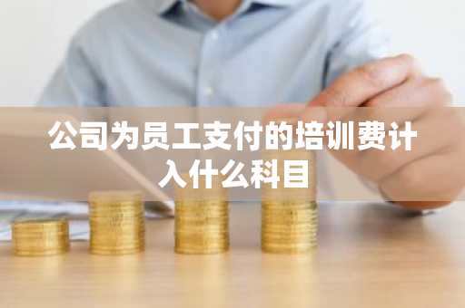 公司为员工支付的培训费计入什么科目