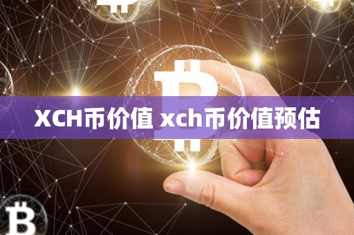 XCH币价值 xch币价值预估