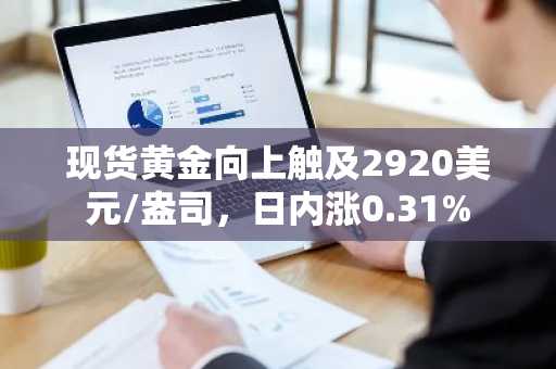 现货黄金向上触及2920美元/盎司，日内涨0.31%