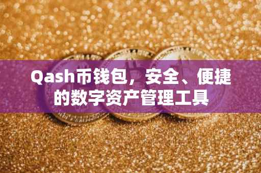 Qash币钱包，安全、便捷的数字资产管理工具