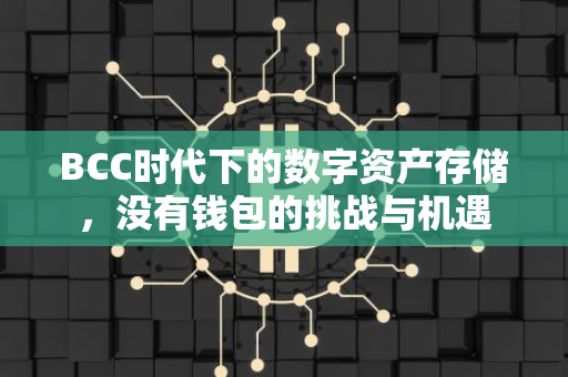 BCC时代下的数字资产存储，没有钱包的挑战与机遇