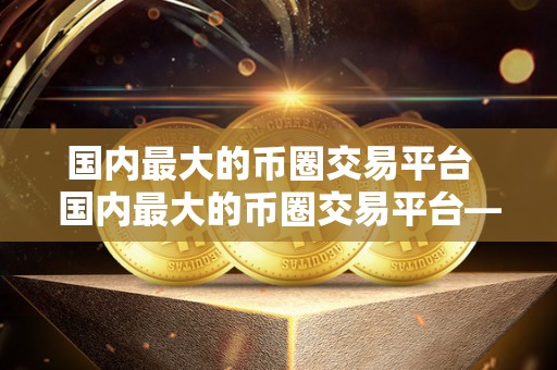 国内最大的币圈交易平台  国内最大的币圈交易平台——**网