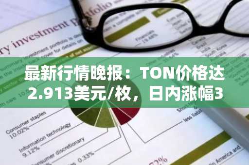 最新行情晚报：TON价格达2.913美元/枚，日内涨幅3.52%