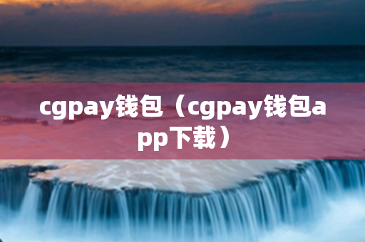 cgpay钱包（cgpay钱包app下载）