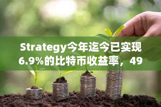 Strategy今年迄今已实现6.9%的比特币收益率，499,226枚总持仓均价66,360美元