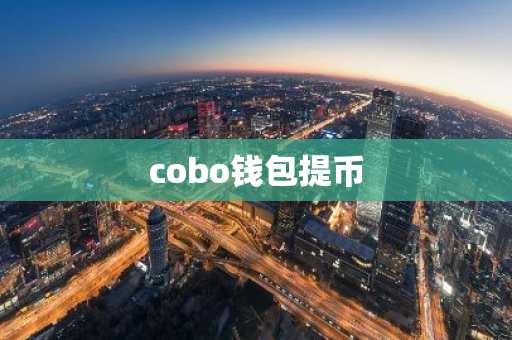 cobo钱包提币