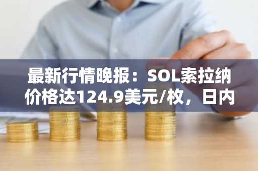 最新行情晚报：SOL索拉纳价格达124.9美元/枚，日内跌幅-2.06%