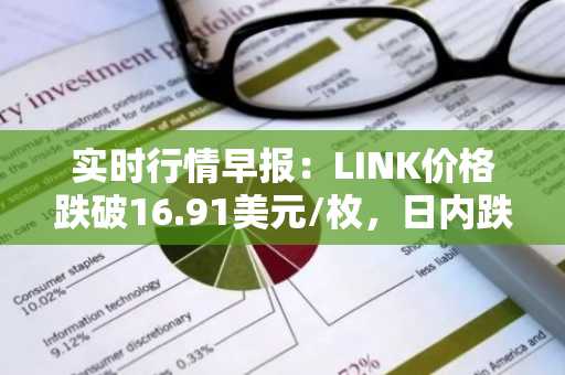 实时行情早报：LINK价格跌破16.91美元/枚，日内跌-2.03%