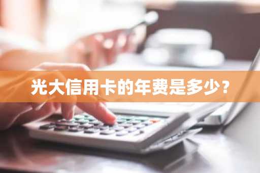 光大信用卡的年费是多少？